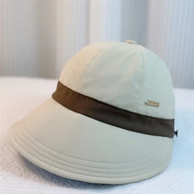 2025 Spring Sun Hat for Kids Beige Fisherman Cap - Image 4