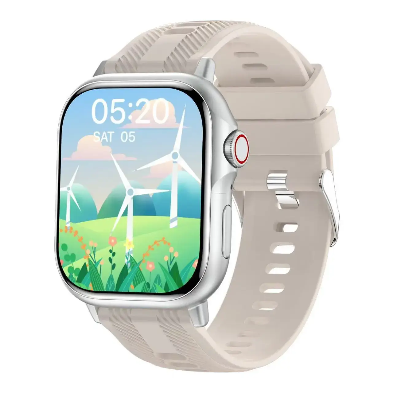 Multi-Functional Smart Sports Watch with Heart Rate & Step Counter