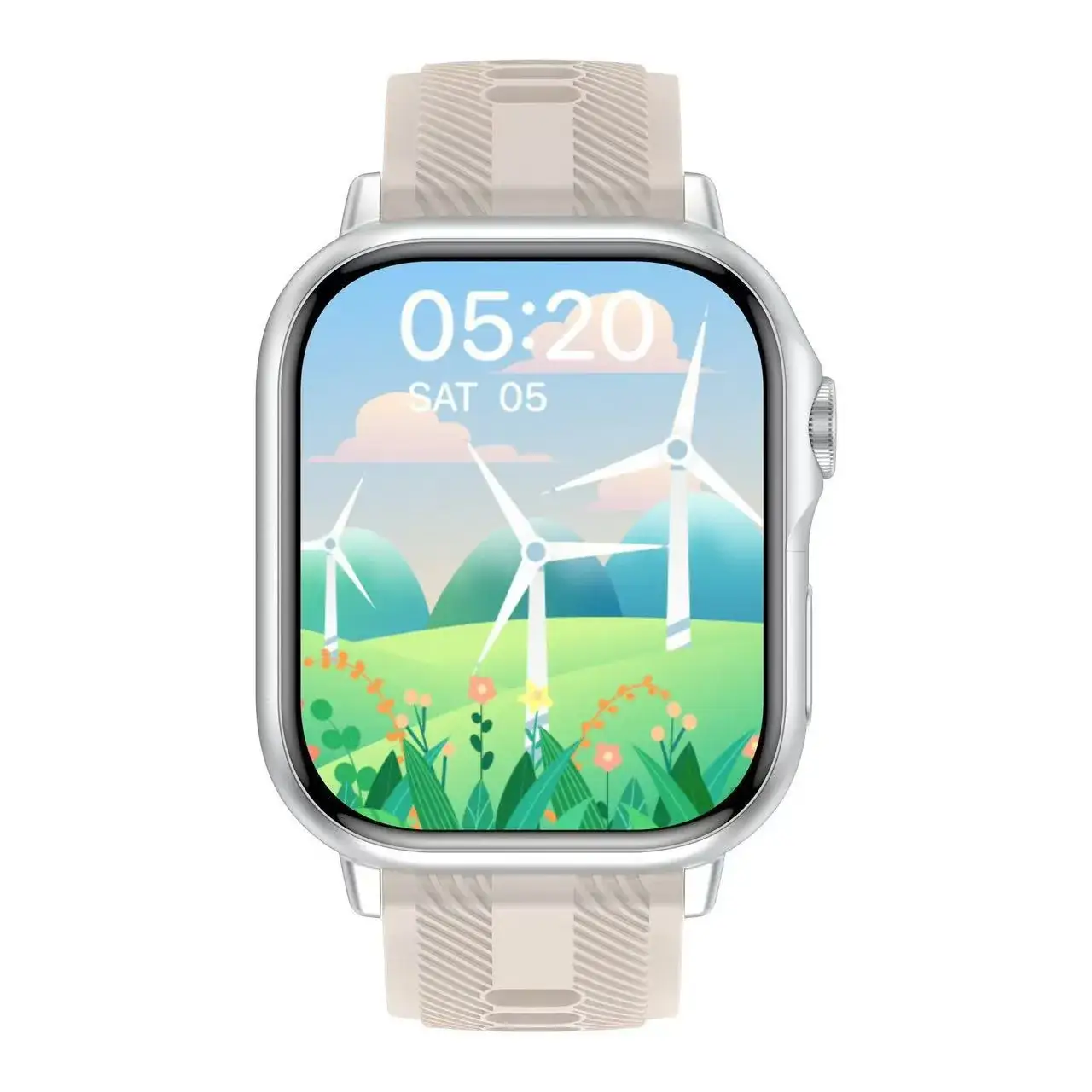 Multi-Functional Smart Sports Watch with Heart Rate & Step Counter