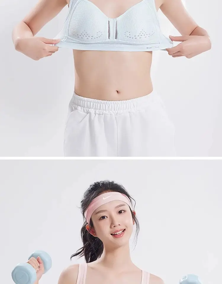Junior high school students developmental underwear sports shock-proof adolescent girls Senior high school girls bra vest thin summer — feature 22