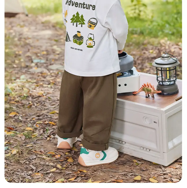 Jerry Baby Boys' White Long Sleeve T-Shirt 2026 Autumn Outfit 5A Antibacterial — feature 10