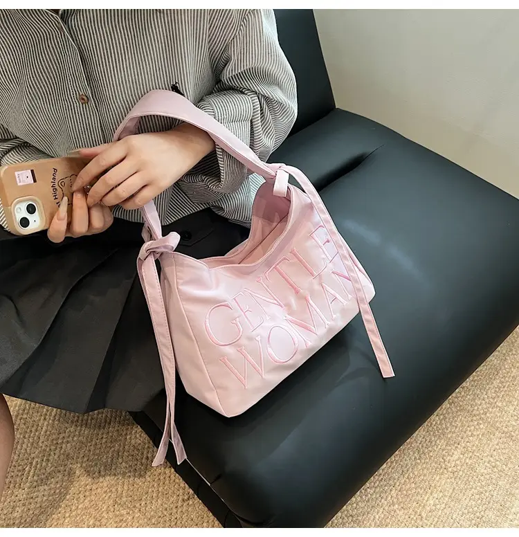 Light Blue Embroidered Crossbody Bag for Women — feature 18