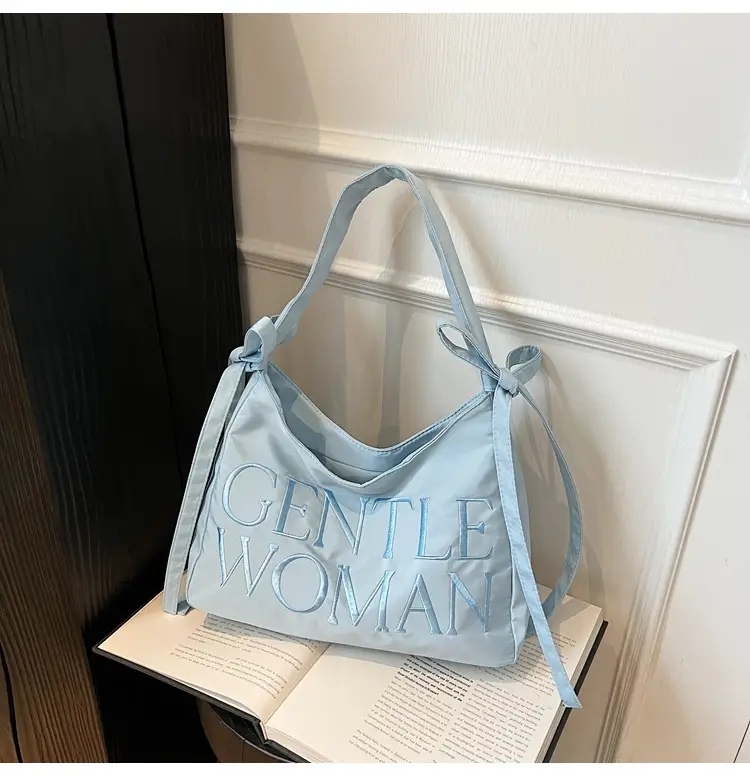Light Blue Embroidered Crossbody Bag for Women — feature 21