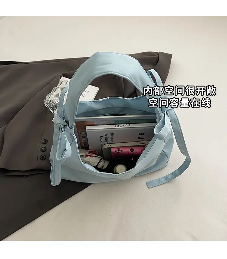 Light Blue Embroidered Crossbody Bag for Women — feature 7
