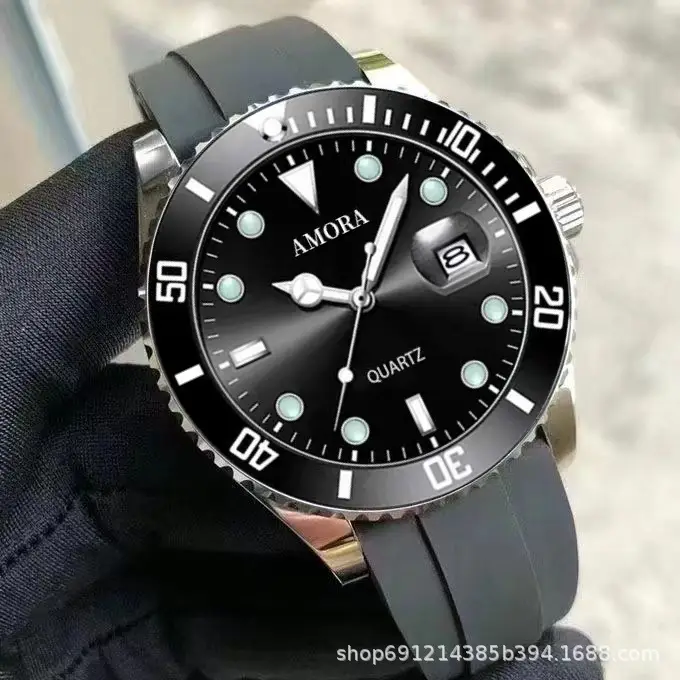 Amora Men's Blue Quartz Watch 2025 Waterproof - Image 6