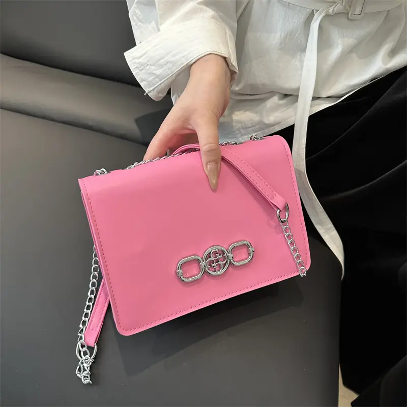 Black French Style Shoulder Crossbody Bag 2025 - Image 4