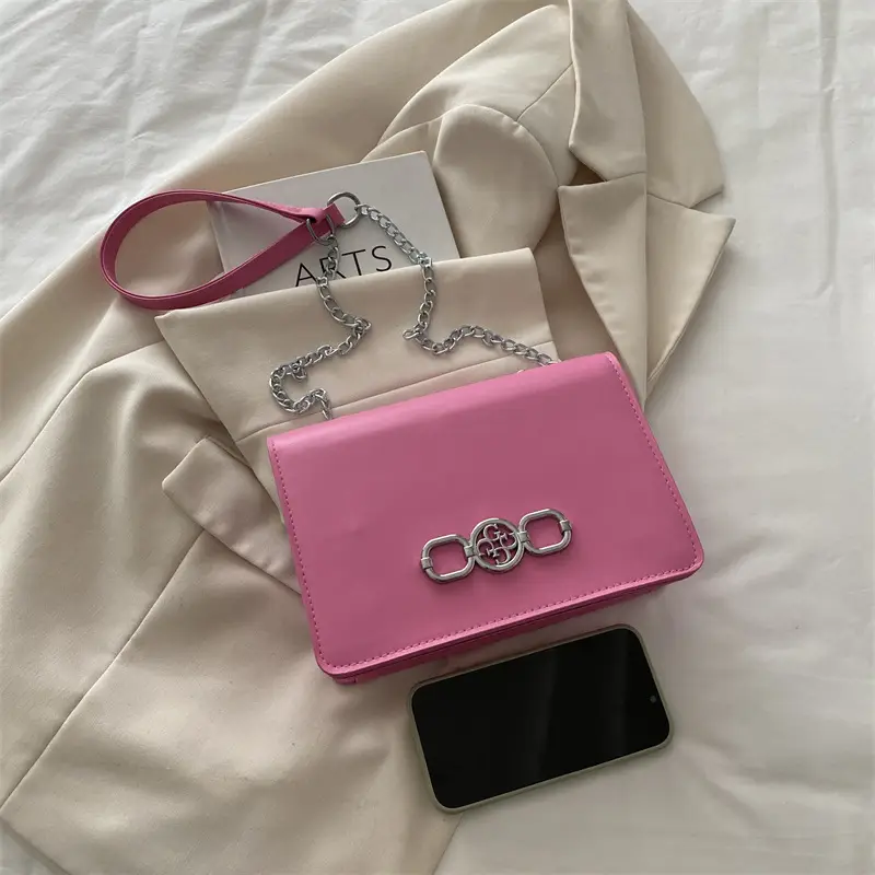 Black French Style Shoulder Crossbody Bag 2025 - Image 5