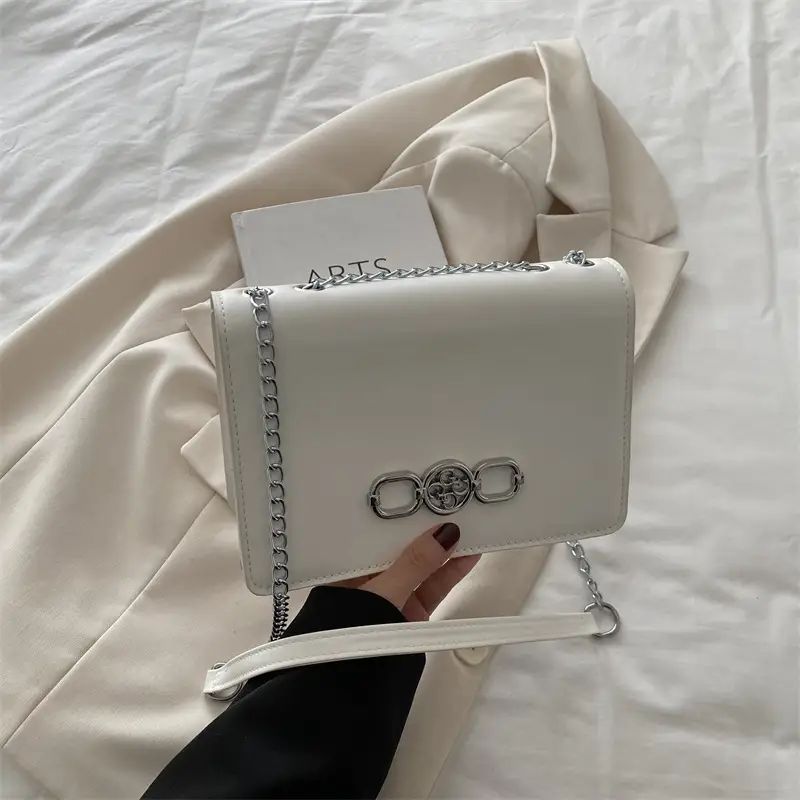 Black French Style Shoulder Crossbody Bag 2025 - Image 3