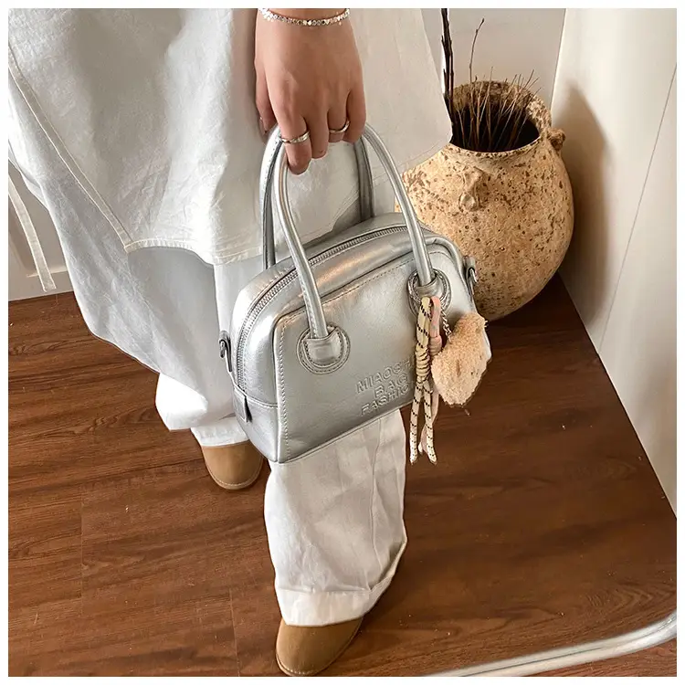 Silver Shoulder Crossbody Bag for Women Spring Summer — feature 27