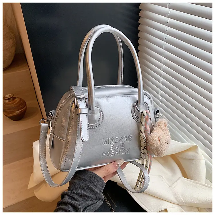 Silver Shoulder Crossbody Bag for Women Spring Summer — feature 33