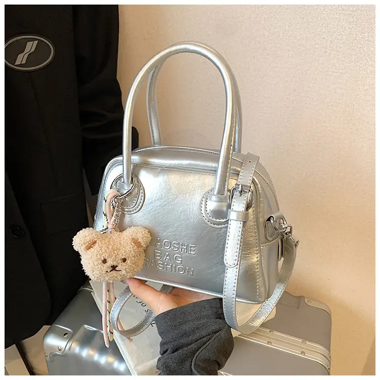 Silver Shoulder Crossbody Bag for Women Spring Summer — feature 34