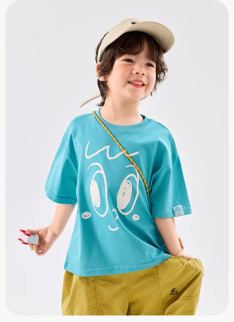 Doodle Baby T-shirt Cotton Summer Boys Half Sleeve — feature 22