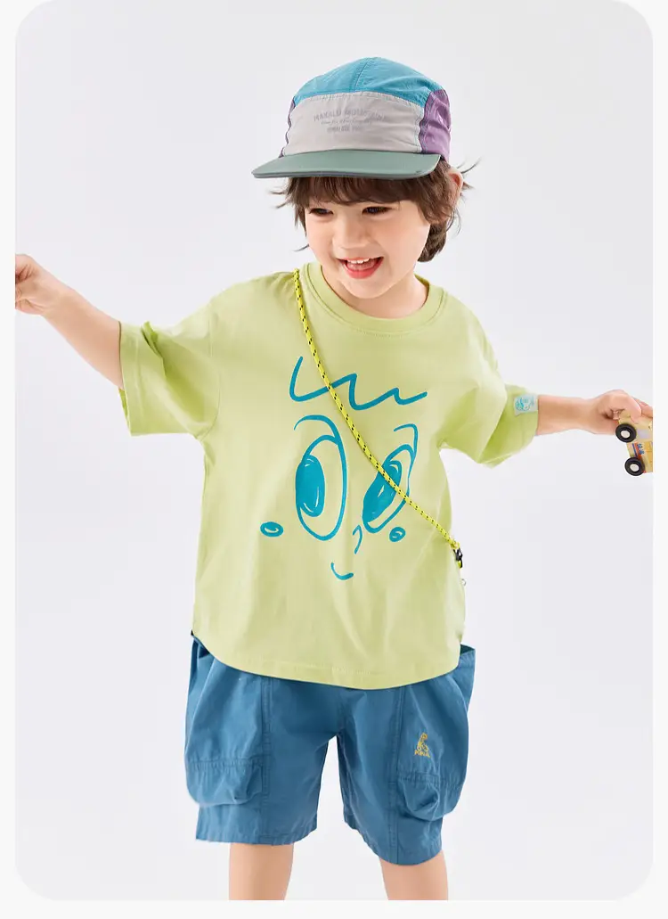 Doodle Baby T-shirt Cotton Summer Boys Half Sleeve — feature 32