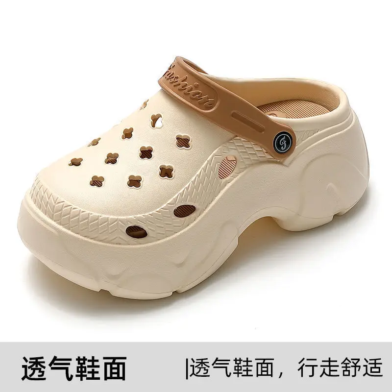 Shoes for Women to Step on Shoes for Summer 2025 New Style Indoor Home Furnishing Thick-soled Non-slip Sandals for Women - Image 4