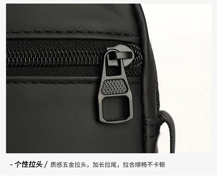 New Men's Korean Style Crossbody Bag Green Nylon — feature 23