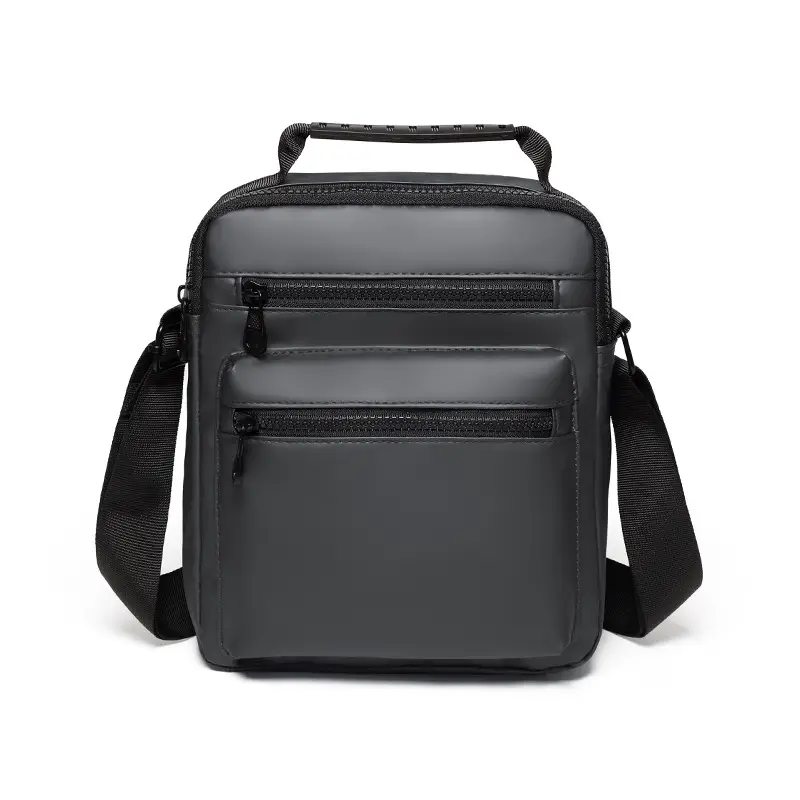 New Men's Korean Style Crossbody Bag Green Nylon