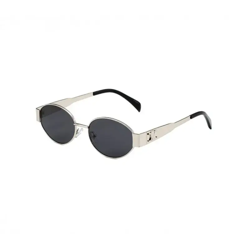 4S235 Gold Round Sunglasses for Men Women 2024 - Image 2