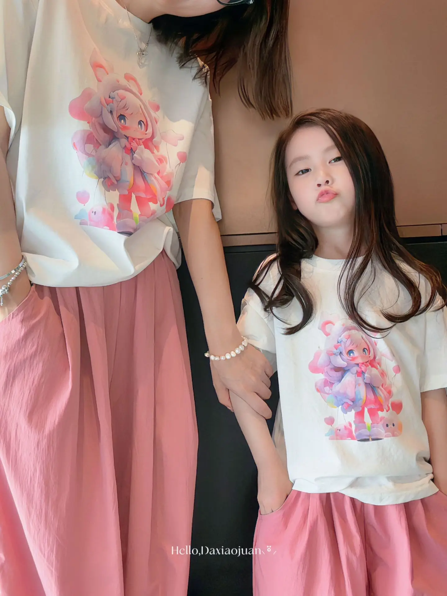 Small & Large Printed T-Shirt for Boys Girls Summer - Image 5