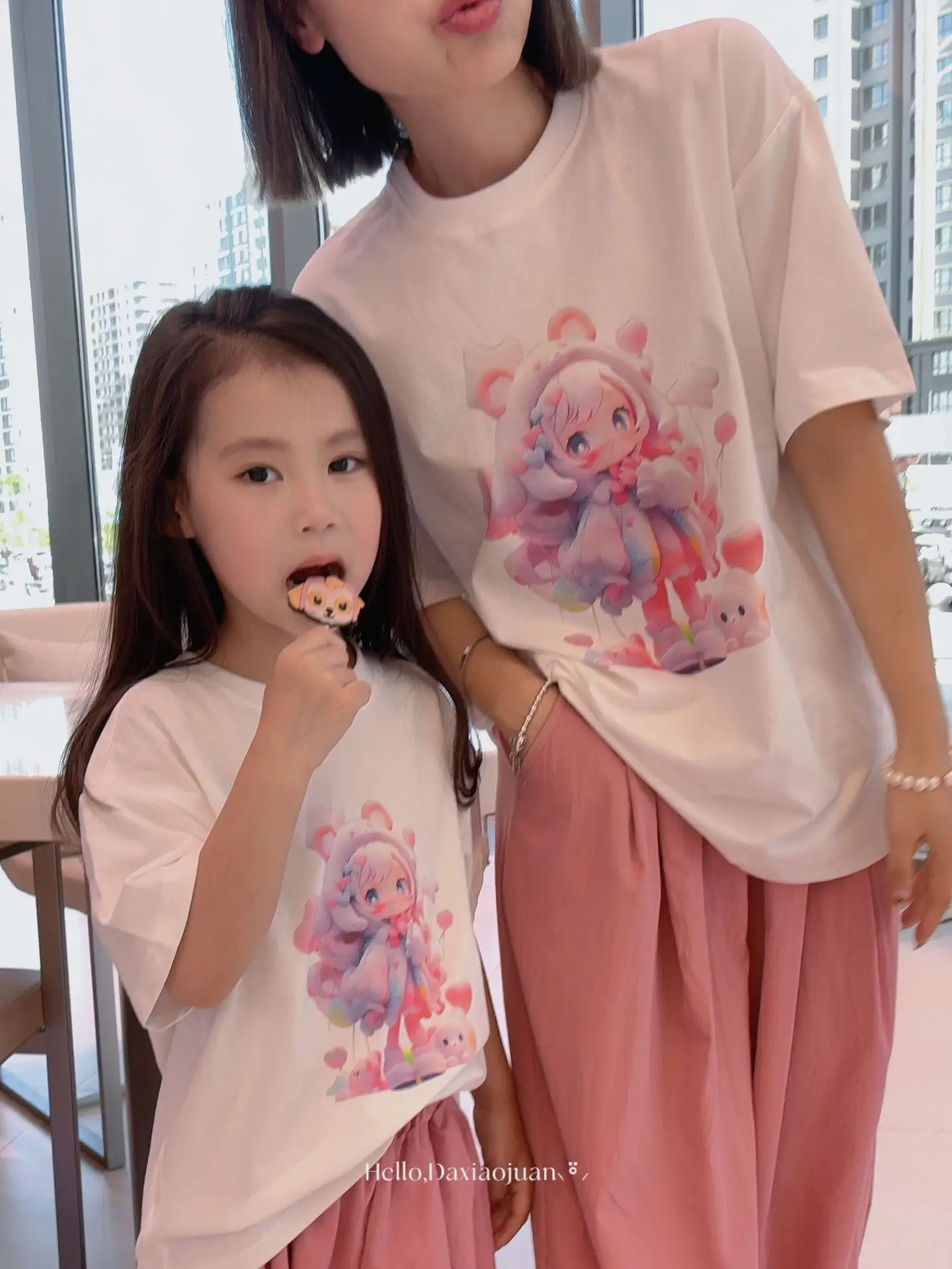 Small & Large Printed T-Shirt for Boys Girls Summer — feature 1
