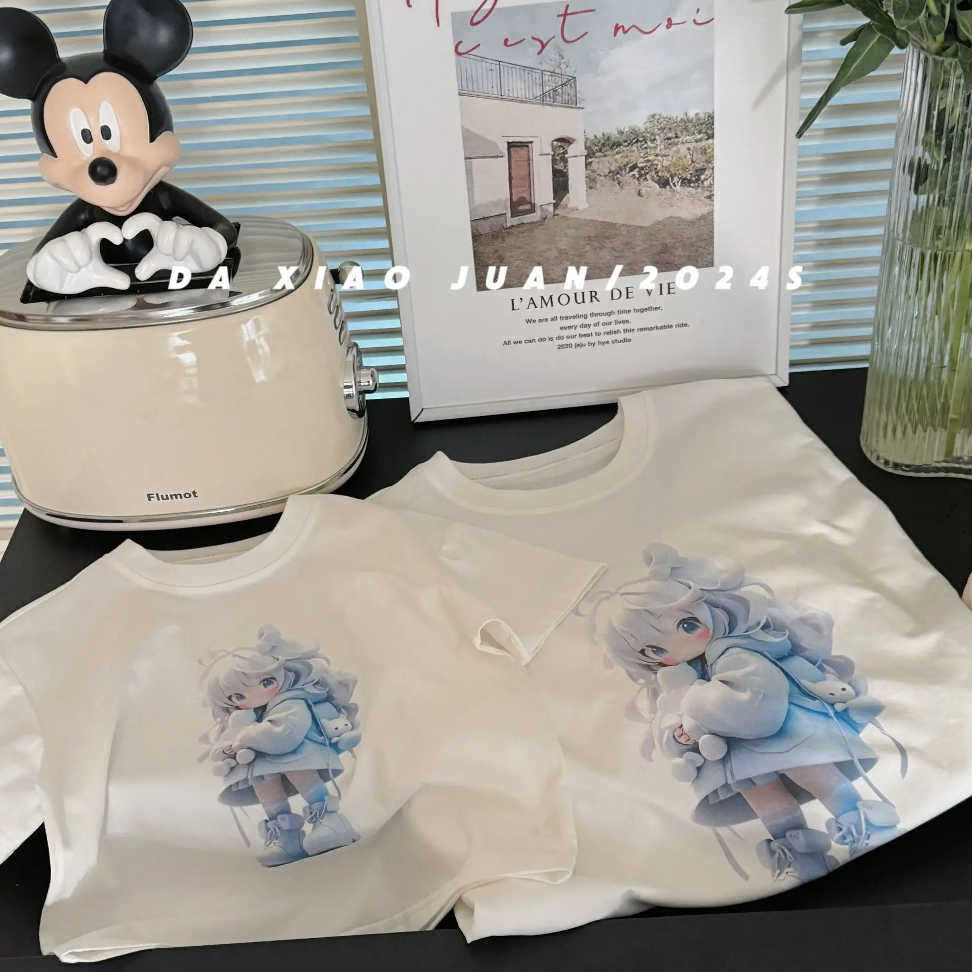 Small & Large Printed T-Shirt for Boys Girls Summer - Image 2