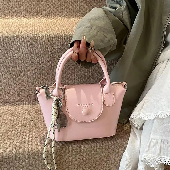 Women's Cream Korean Retro Shoulder Bag 2025 - Image 6