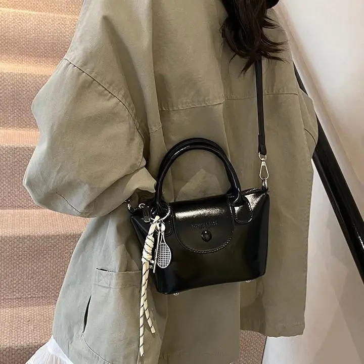 Women's Cream Korean Retro Shoulder Bag 2025 - Image 7