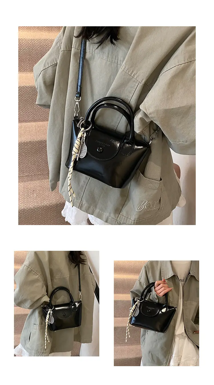 Women's Cream Korean Retro Shoulder Bag 2025 — feature 15