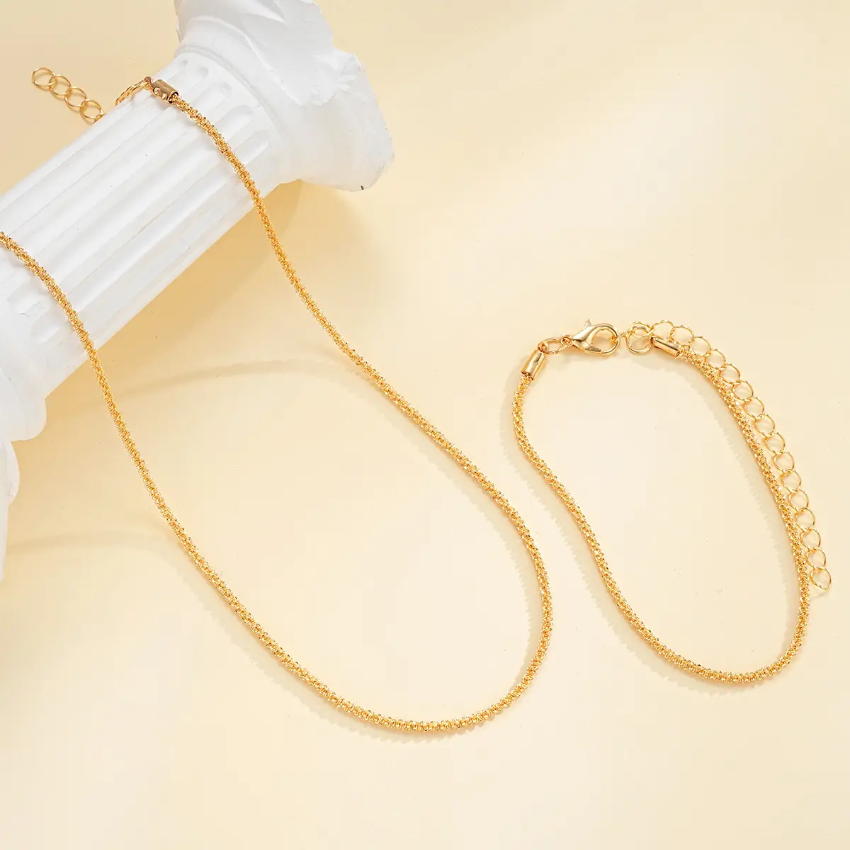 Gold Plated Chain Bracelet for Women - Image 6