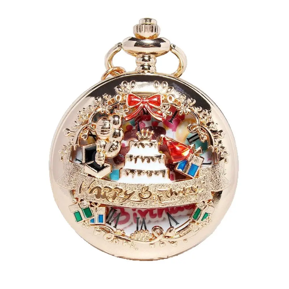 Vintage Silver Pocket Watch with Crown & Embellishments - Image 6
