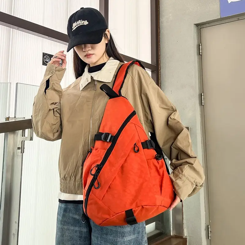 2026 New Spring Cross-Border Casual Fashion Chest Bag Large Capacity Outdoor Cycling Backpack Travel Shoulder Bag - Image 6