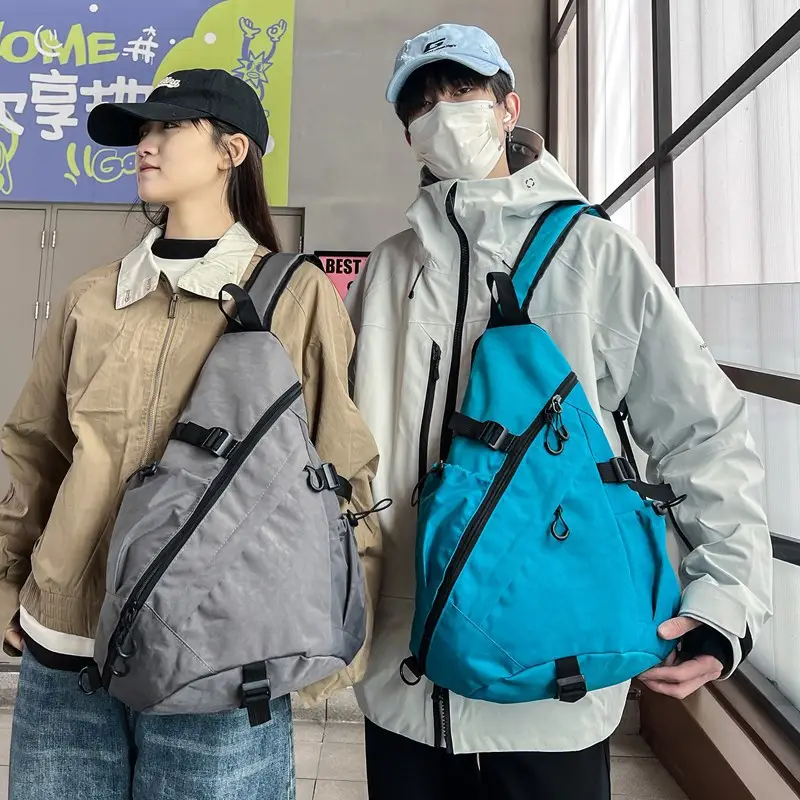 2026 New Spring Cross-Border Casual Fashion Chest Bag Large Capacity Outdoor Cycling Backpack Travel Shoulder Bag - Image 7