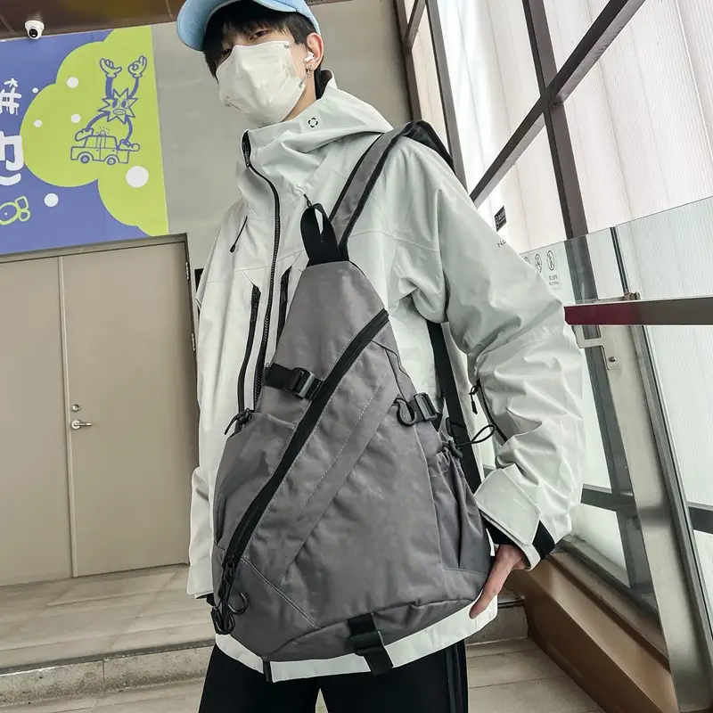 2026 New Spring Cross-Border Casual Fashion Chest Bag Large Capacity Outdoor Cycling Backpack Travel Shoulder Bag - Image 8