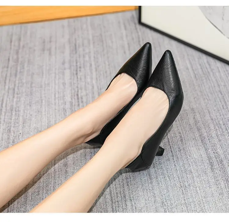 Women Pointed Toe Shallow Heel Jute Shoes Beige — feature 11