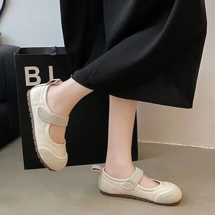 Women's Mary Jane Shoes White Soft Sole All Match 2025 - Image 6