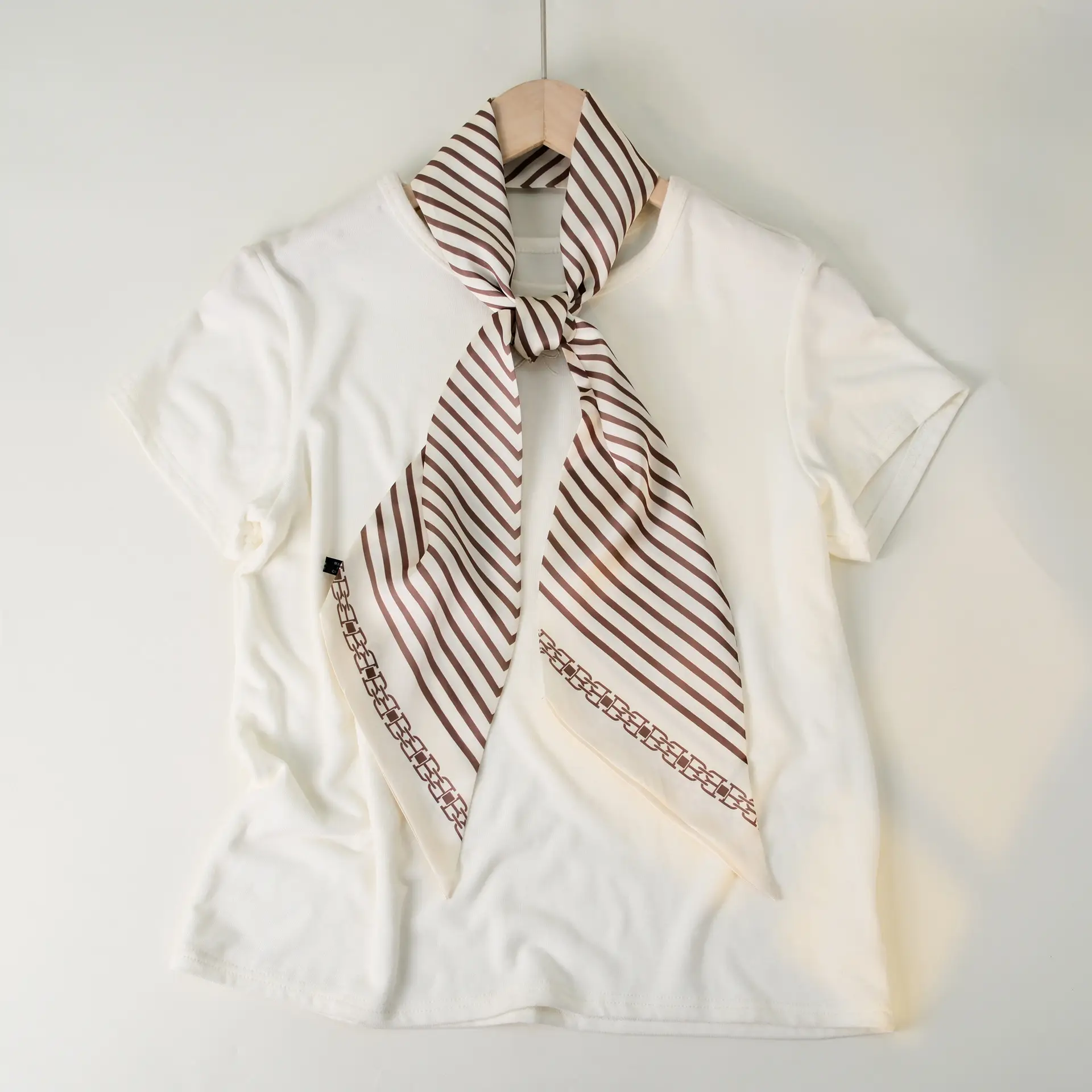 2025 Beveled Silk Scarf with Cashew Dot Design - Image 25