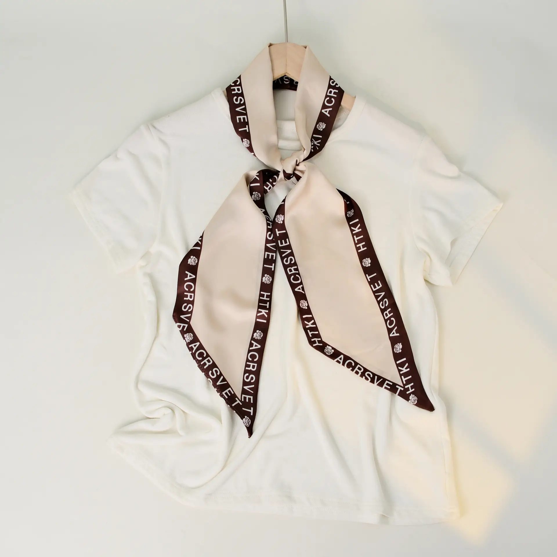 2025 Beveled Silk Scarf with Cashew Dot Design - Image 44
