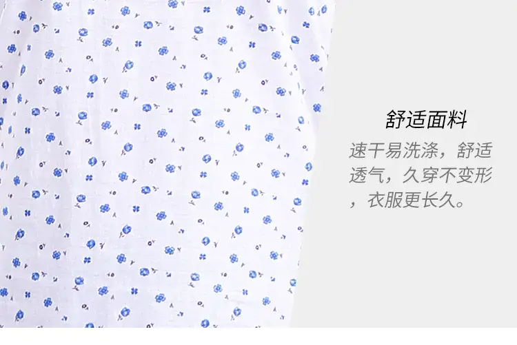 Middle-aged Women's Vest Pure Cotton Loose Old Lady Grandma's Pure Cotton Mom's Underwear Summer Thin Underwear for the Elderly — feature 16