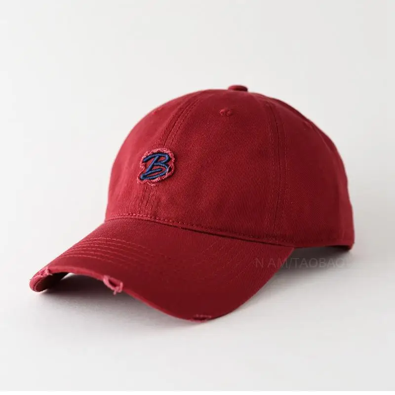 Women's Black Embroidered Baseball Cap with Logo - Image 12