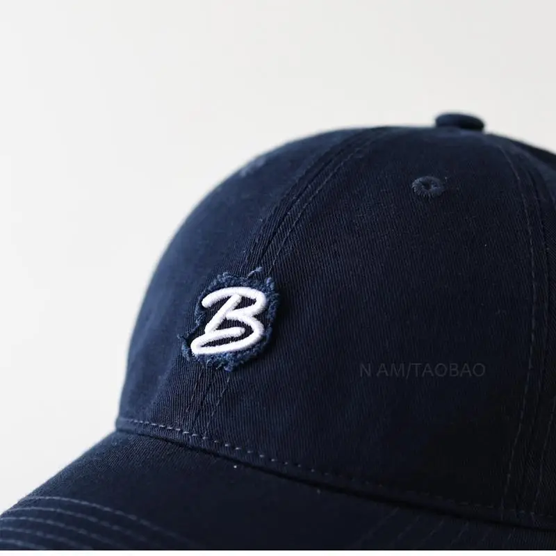Women's Black Embroidered Baseball Cap with Logo - Image 13