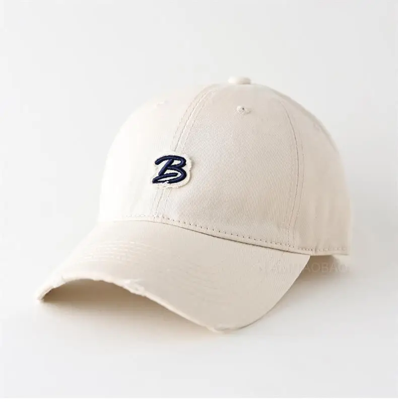 Women's Black Embroidered Baseball Cap with Logo — feature 2