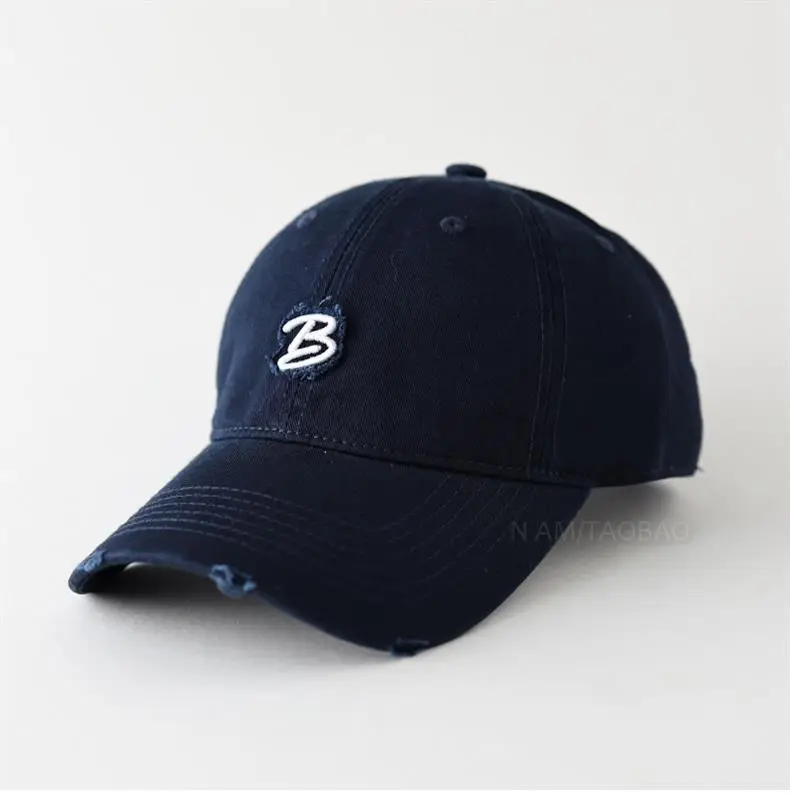Women's Black Embroidered Baseball Cap with Logo — feature 7