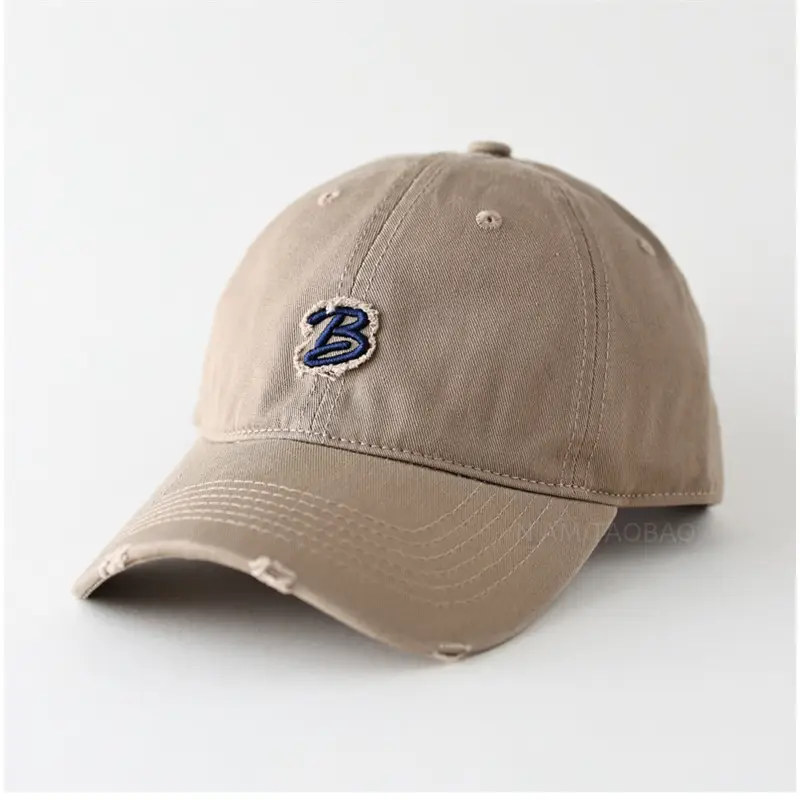 Women's Black Embroidered Baseball Cap with Logo - Image 9