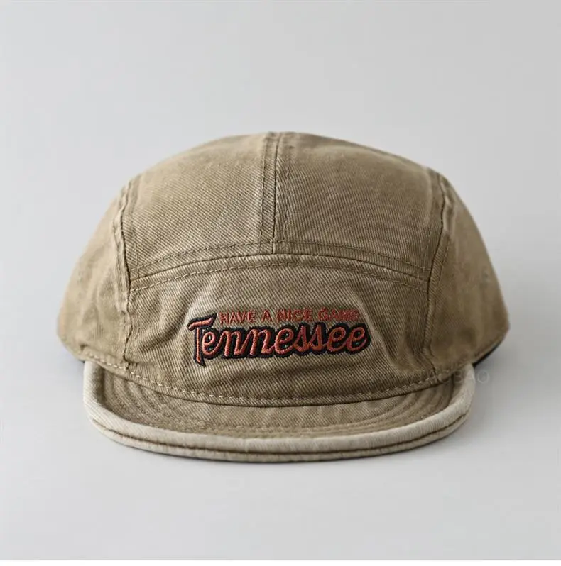 Tremese Embroidered Maroon Cap — feature 4
