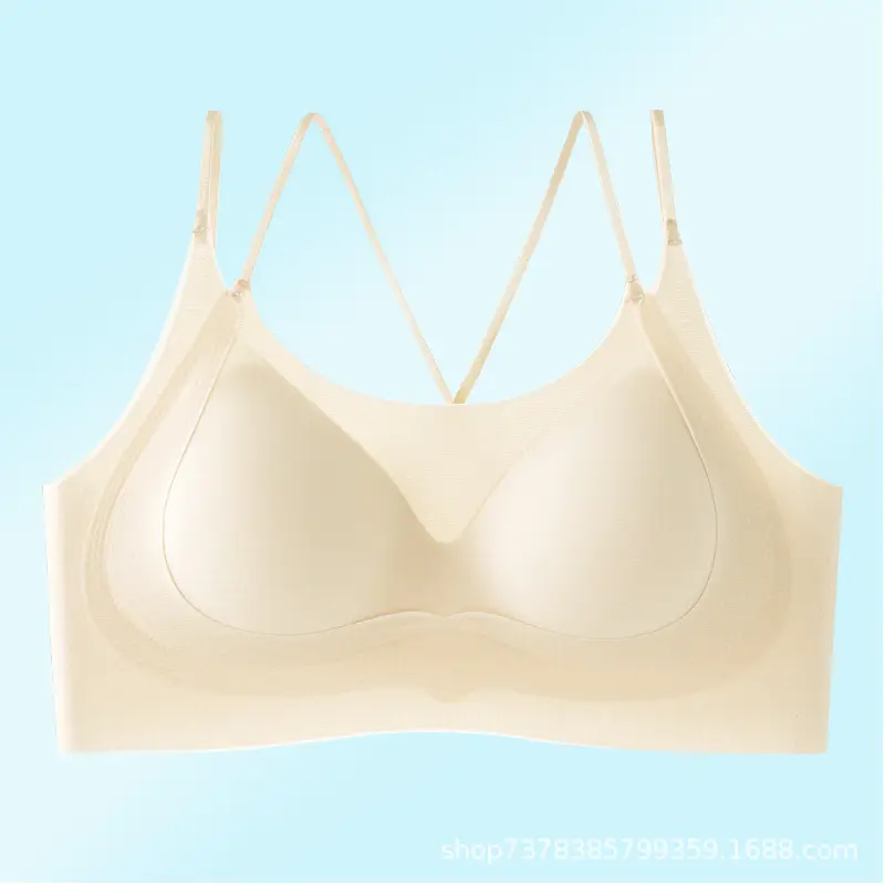 Ultra-thin Backless Bra for Women Summer Ice Silk - Image 2