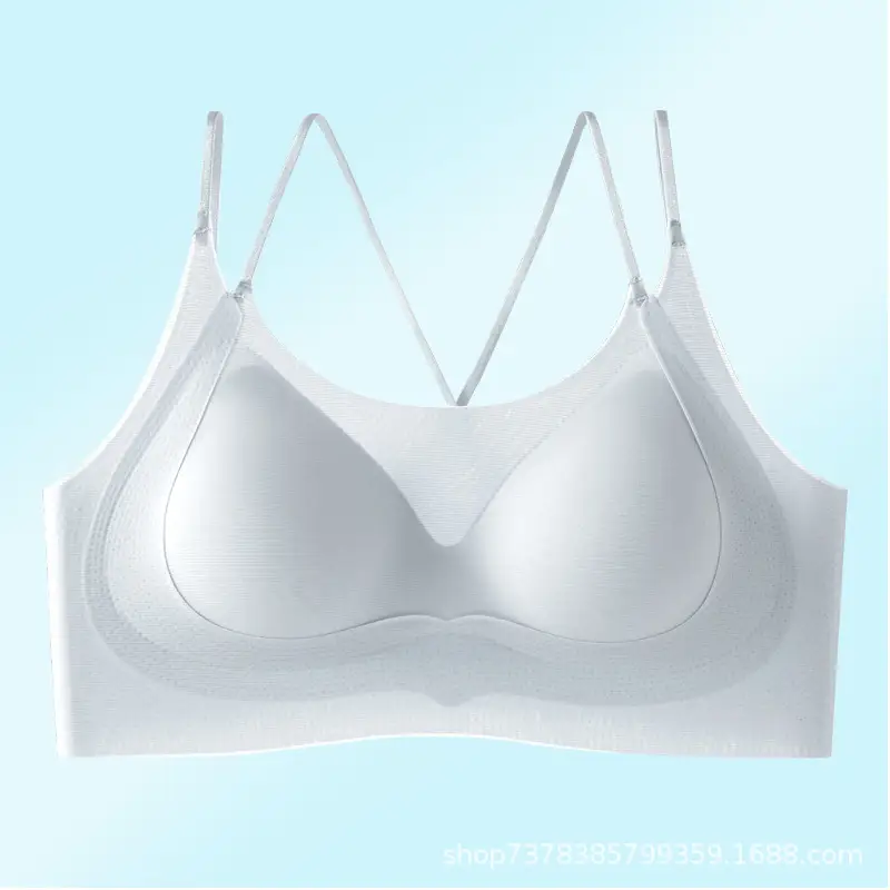 Ultra-thin Backless Bra for Women Summer Ice Silk - Image 4