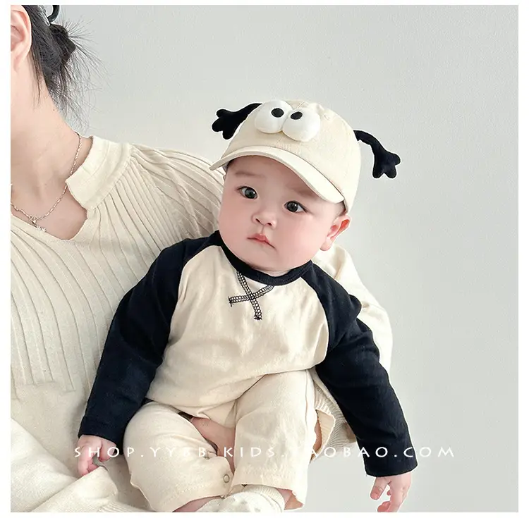 Pink Cute Baby Hat with Antennas and Eyes — feature 5