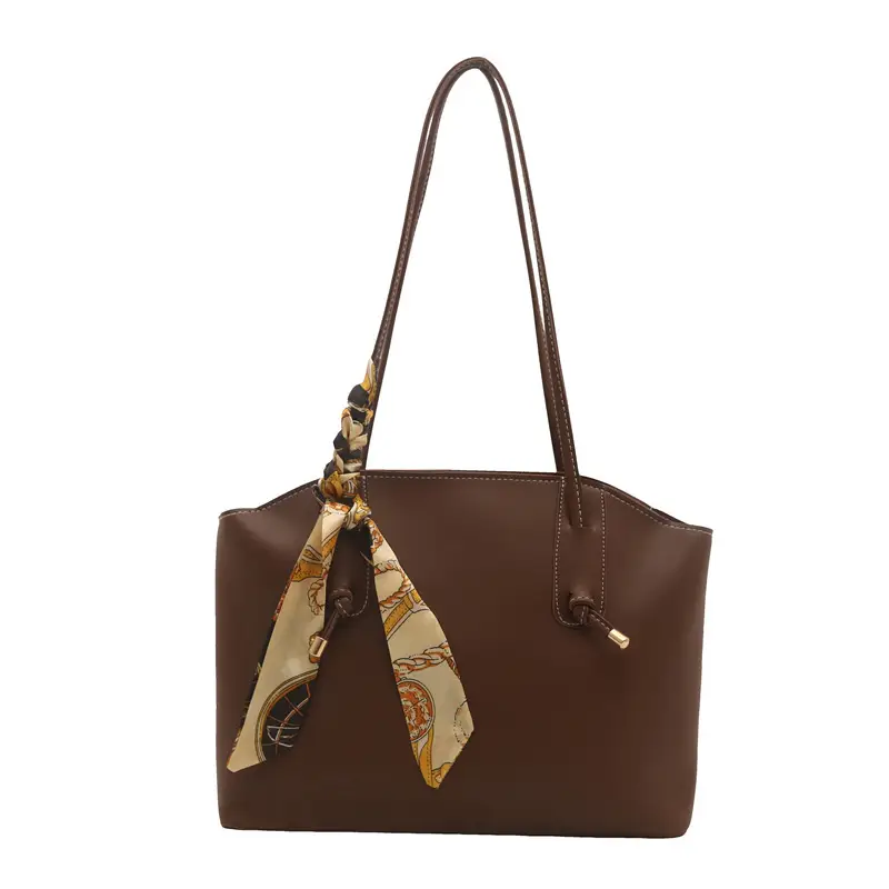 Korean Style Shoulder Tote Bag Beige 2025 - Image 9
