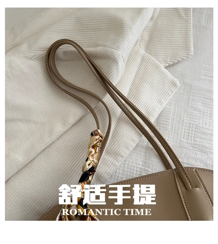 Korean Style Shoulder Tote Bag Beige 2025 — feature 4