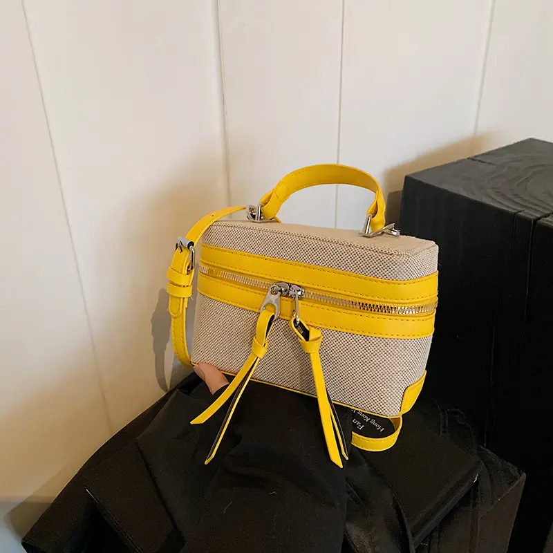 2026 Summer Crossbody Bag for Women Pink Beige - Image 12