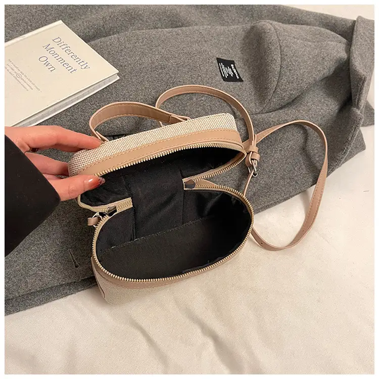 2026 Summer Crossbody Bag for Women Pink Beige - Image 13